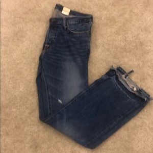 Abercrombie distressed jeans